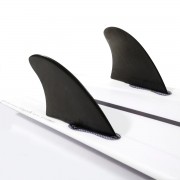 FCSII Modern Keel PG Twin Fins-Black-2