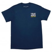 True Ames x DJ Javier Skulls T-Shirt Navy-S1