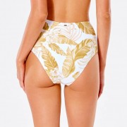 Ripcurl Namotu Hi Waist Cheeky White-1