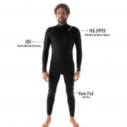 Coastlines Mens Thermal 32 CZ Steamer Black 5