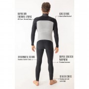 Coastlines Mens Thermal 32 CZ Steamer Black 8