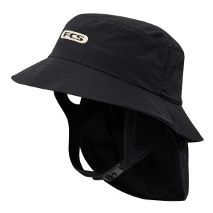 FCS Essential Surf Bucket Hat Black