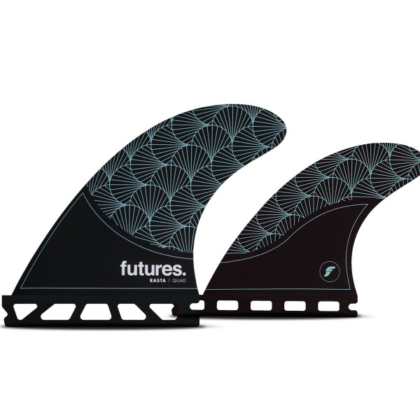 Futures Rasta HC Quad Black Teal 1