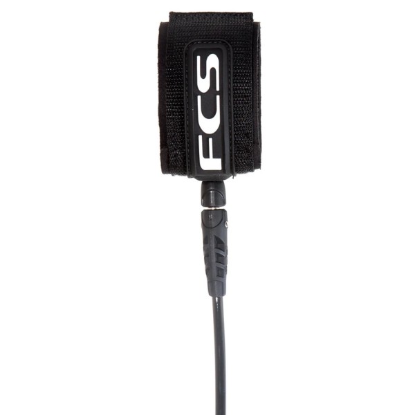 FCS Regular Classic Leash BLK