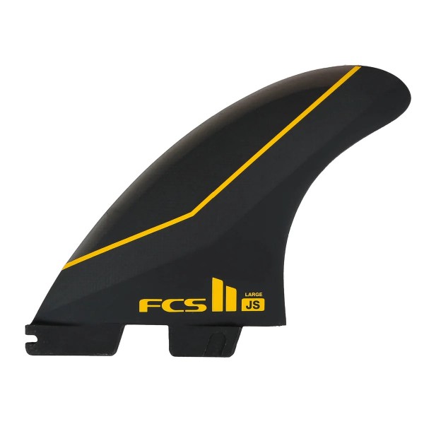 FCSII JS PC Carbon Black Tri Fins