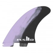 FCSII MR PC Tri Fins LavenderBlack