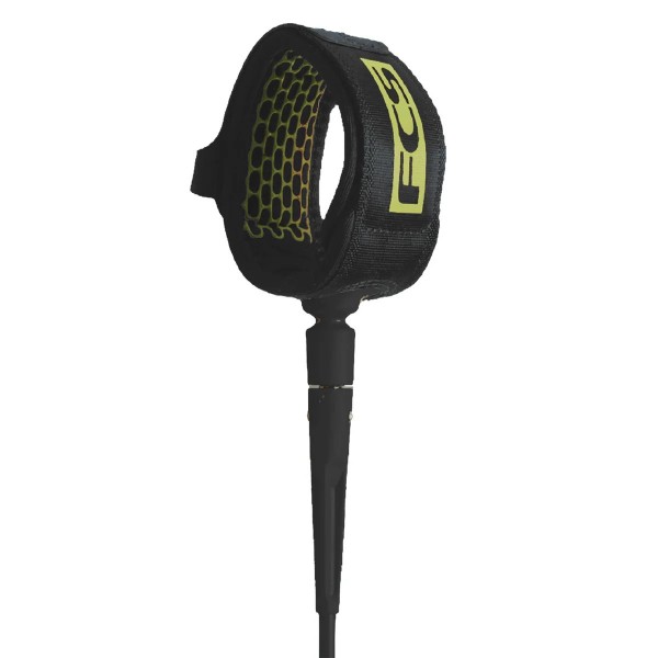 FCS 5 Comp Essential Leash CoalLime FCS 5 Comp Essential Leash CoalLime